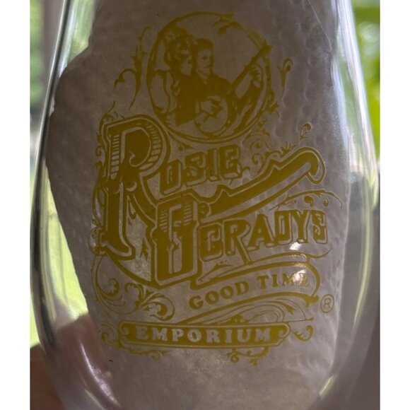 VTG Rosie O'Grady's Good Time Emporium Orlando Pensacola Hurricane Glass - Picture 2 of 6